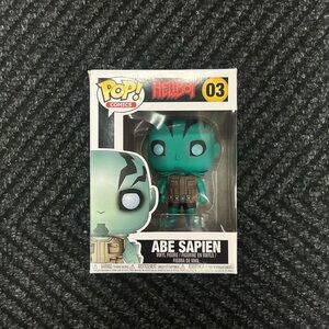 Funko Pop Abe Sapien Teal and Black Figure